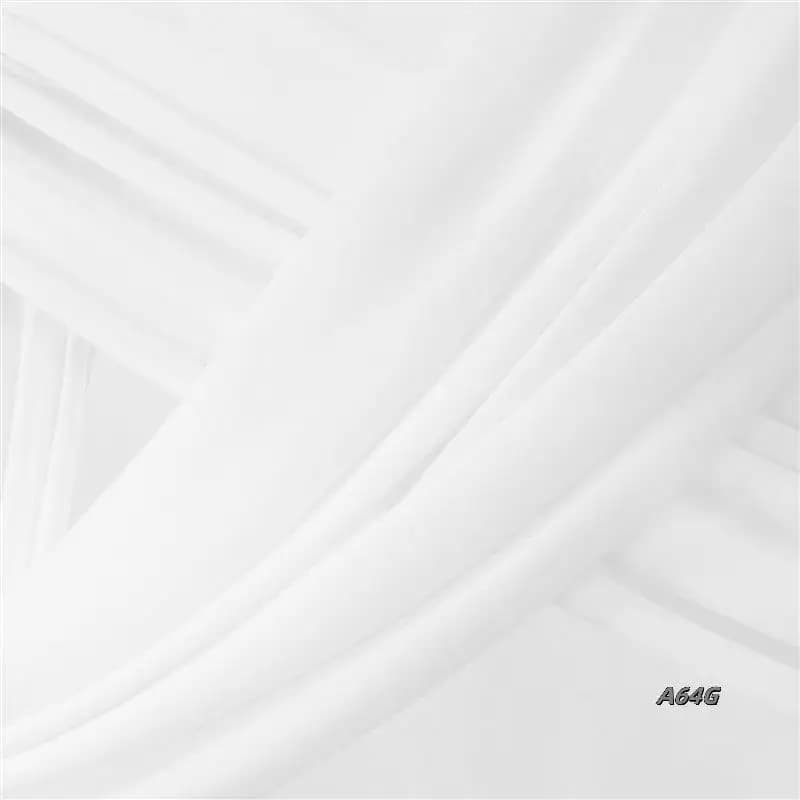 Tessuto drappeggiato per arco nuziale 2 pannelli 29,5 pollici x 19,6 piedi tende per tende in chiffon trasparente bianco per cerimonia di nozze