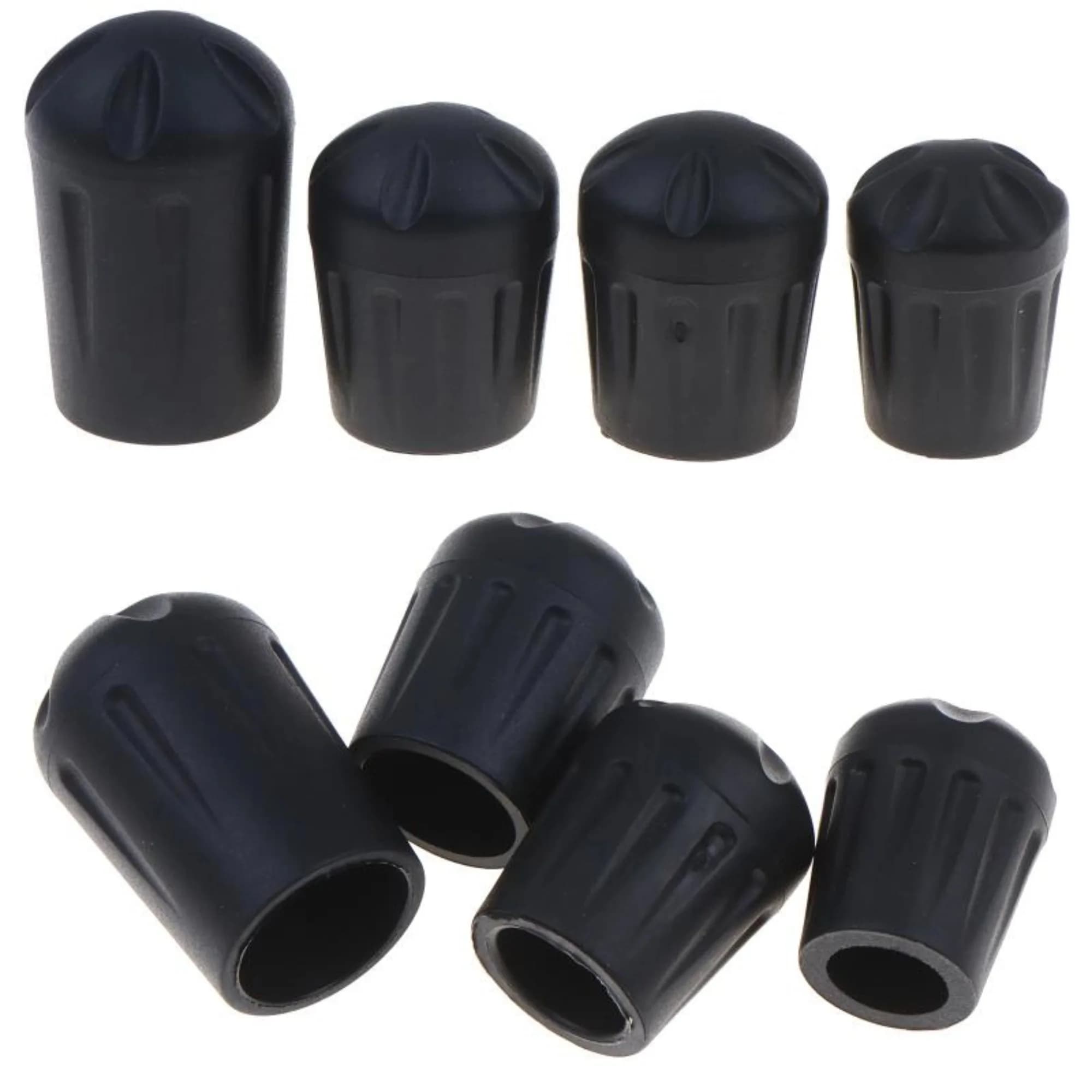 Cuscinetti in gomma per gambe di mobili, 4 pezzi, coprigambe antiscivolo per sedie, riducono il rumore, prevengono danni al pavimento, accessori per camera da letto