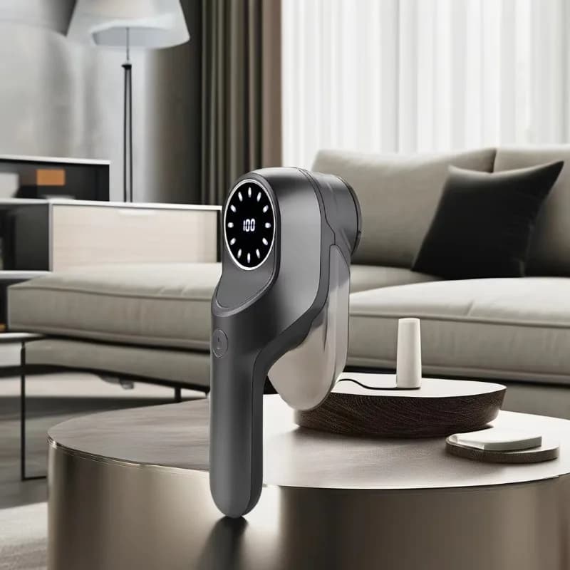 Levapelucchi Elettrico Portatile Ricaricabile USB con Spazzola per Divano e Peli di Animali Domestici, Pulitore Manuale
