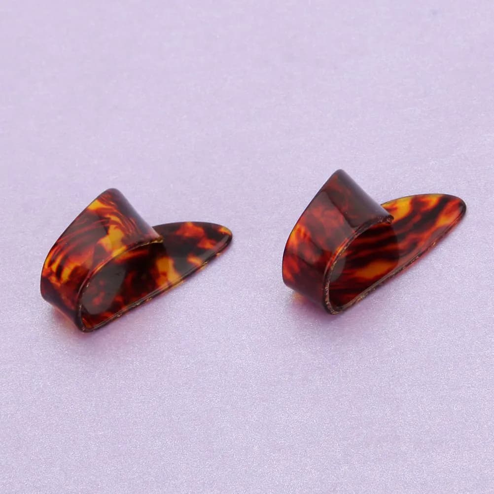Guitar Pick Set Metal Plectrum Picks Index Finger Plectrum Thumb Pick Guitar Accessories