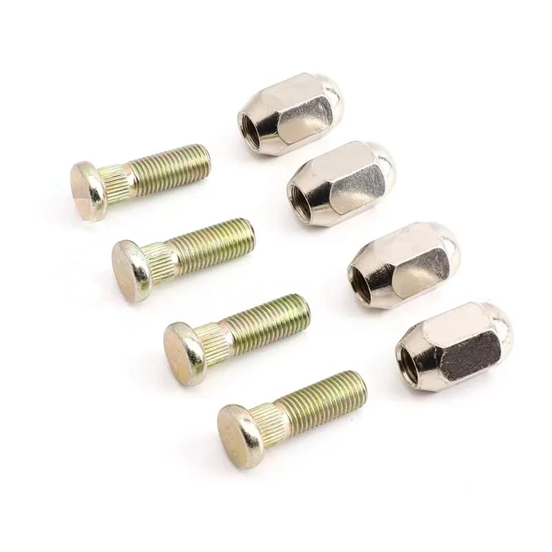 4PCS Set M10x1.25 Dadi Esagonali Kit Bulloni Ruota per ATV UTV Go Kart Dirt Bike Quad Buggy Moto Pneumatico di Fissaggio Parti di Ricambio