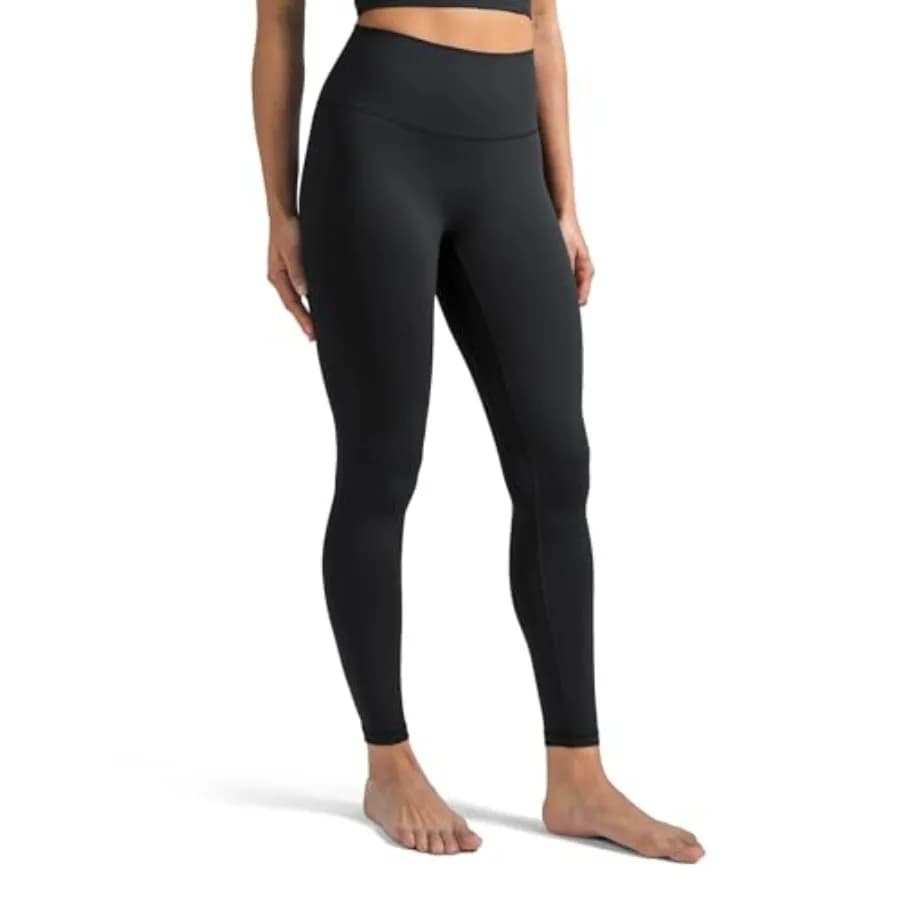 Leggings Colorfulkoala Dreamlux Senza Cuciture Frontali per Donne, Lunghezza Interna 25"/28", Pantaloni Yoga a Vita Alta Morbidissimi