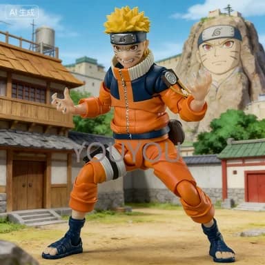 Disponibile - Bandai S.H.Figuarts Originale Naruto Uzumaki - Nuova Action Figure in Scatola - Merchandising Anime - Statuetta