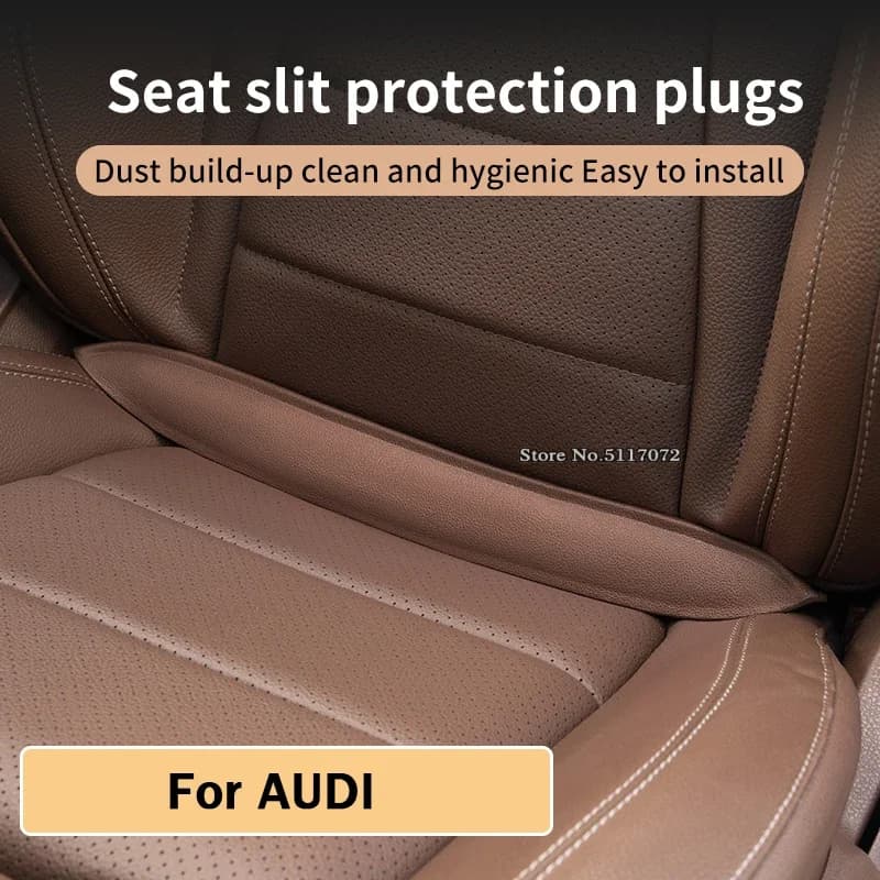 Plug-In Seggiolino Auto Gap Filler Elastico EVA Seggiolino Auto Fessura di Riempimento Striscia Blocker Prevenire Caduta Per Audi A1 A2 A4 A6 Q5 Q7 Q8
