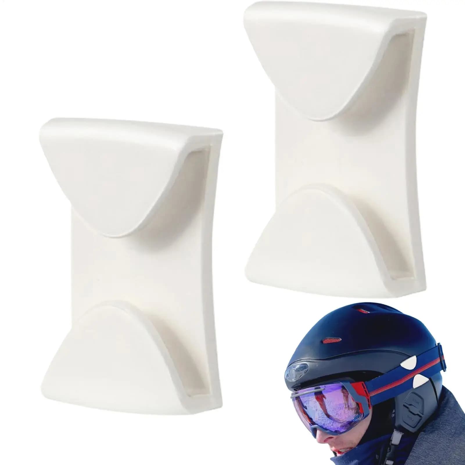 2 Pezzi Clip per Occhiali da Sci Anti-Caduta a Sgancio Rapido, Supporti Laterali per Occhiali, Fibbie per Cinture, Clip Multiuso per Casco da Sci, Supporto per Maschera