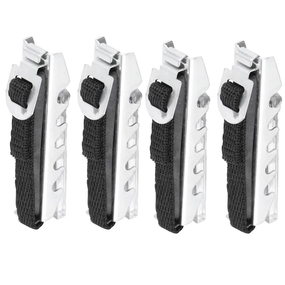 4 Pezzi Capotasto per Chitarra Squisito, Resistente all'Usura, Portatile, con Design ad Arco Salva-Fatica per Chitarra e Ukulele