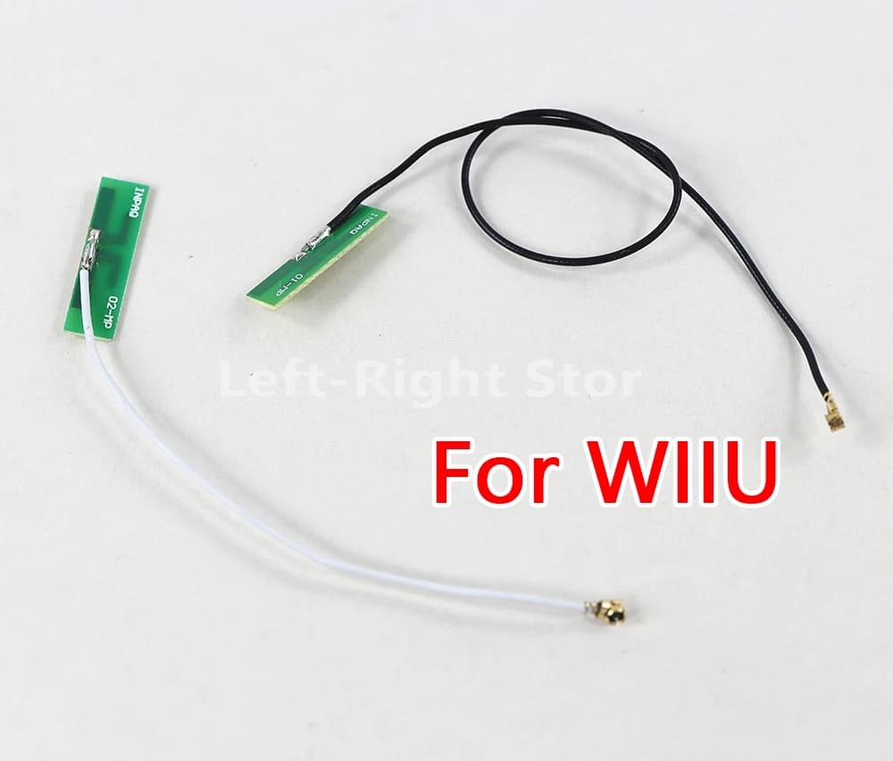 2 pz per Wii U WIFI Antenna nero lungo corto bianco per WiiU PAD Controller cavo Antenna scheda Wireless