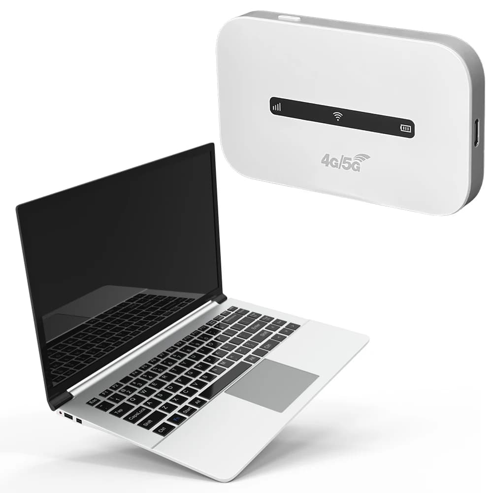 Router WiFi Portatile 4G, Ripetitore WiFi 3000mAh 150Mbps, Router Internet Wireless per Asia/UE, Router WiFi 4G per Laptop