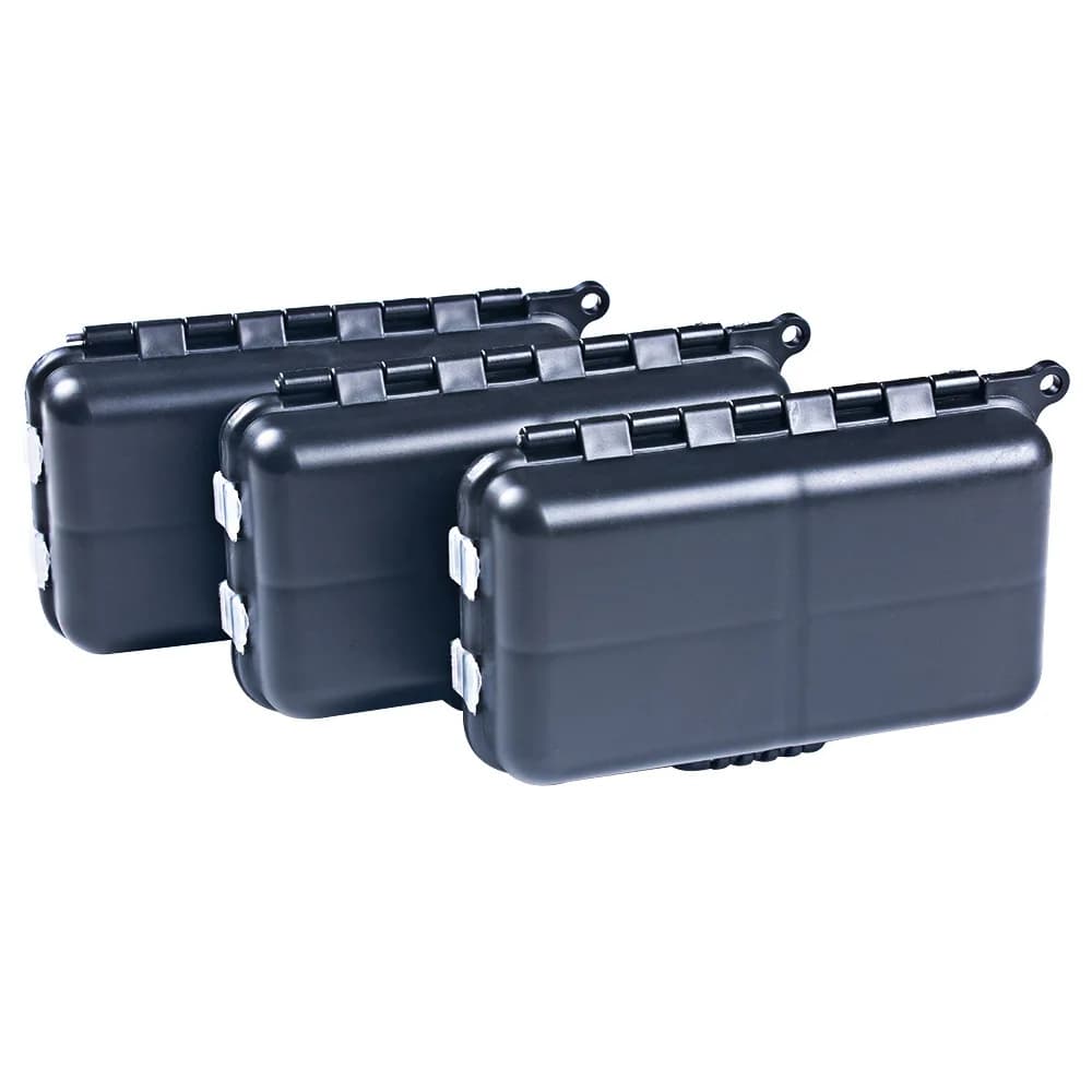 Compact Fishing Tackle Box Divided Container For Lure Hook Accessory Organizer Portable Outdoor Saltwater Fishing Gear