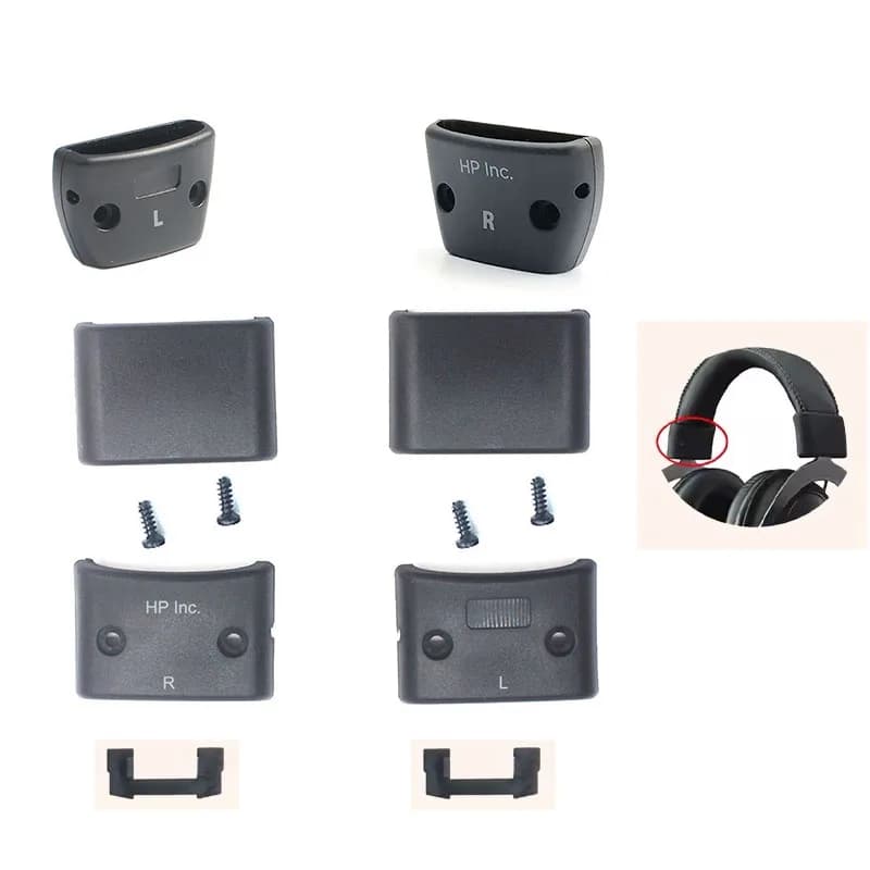 OEM Wholesale Plastic Hair Band Slide Lock hingle Swivel Headphones for Hyper X Cloud2