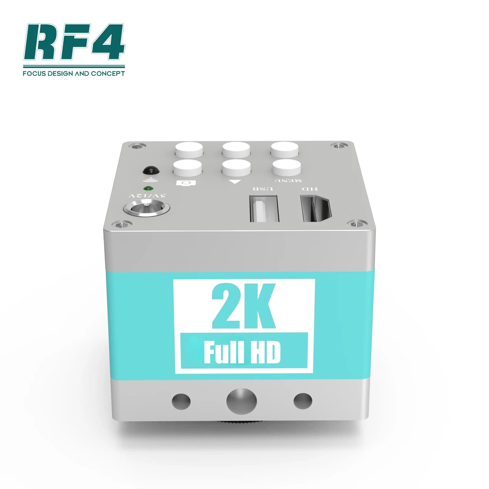 RF4 HDMI 1080P 60FPS 2K Fotocamera Industriale Elettronica Video Digitale Microscopio Trinoculare Fotocamera Per La Riparazione PCB Del Telefono