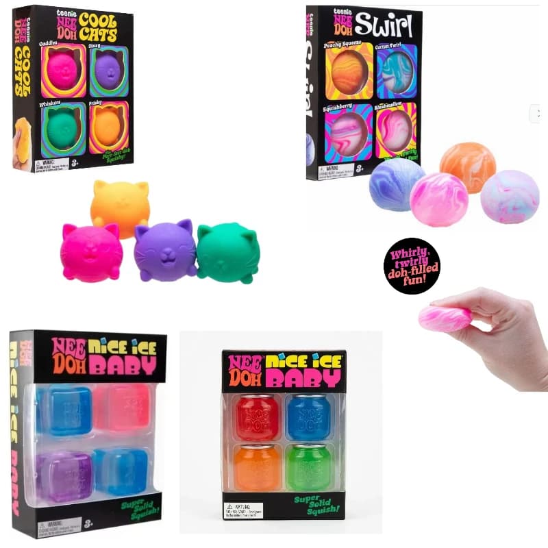 New Toy - Sensory Squeezable Play Dough Stress Reliever Toys