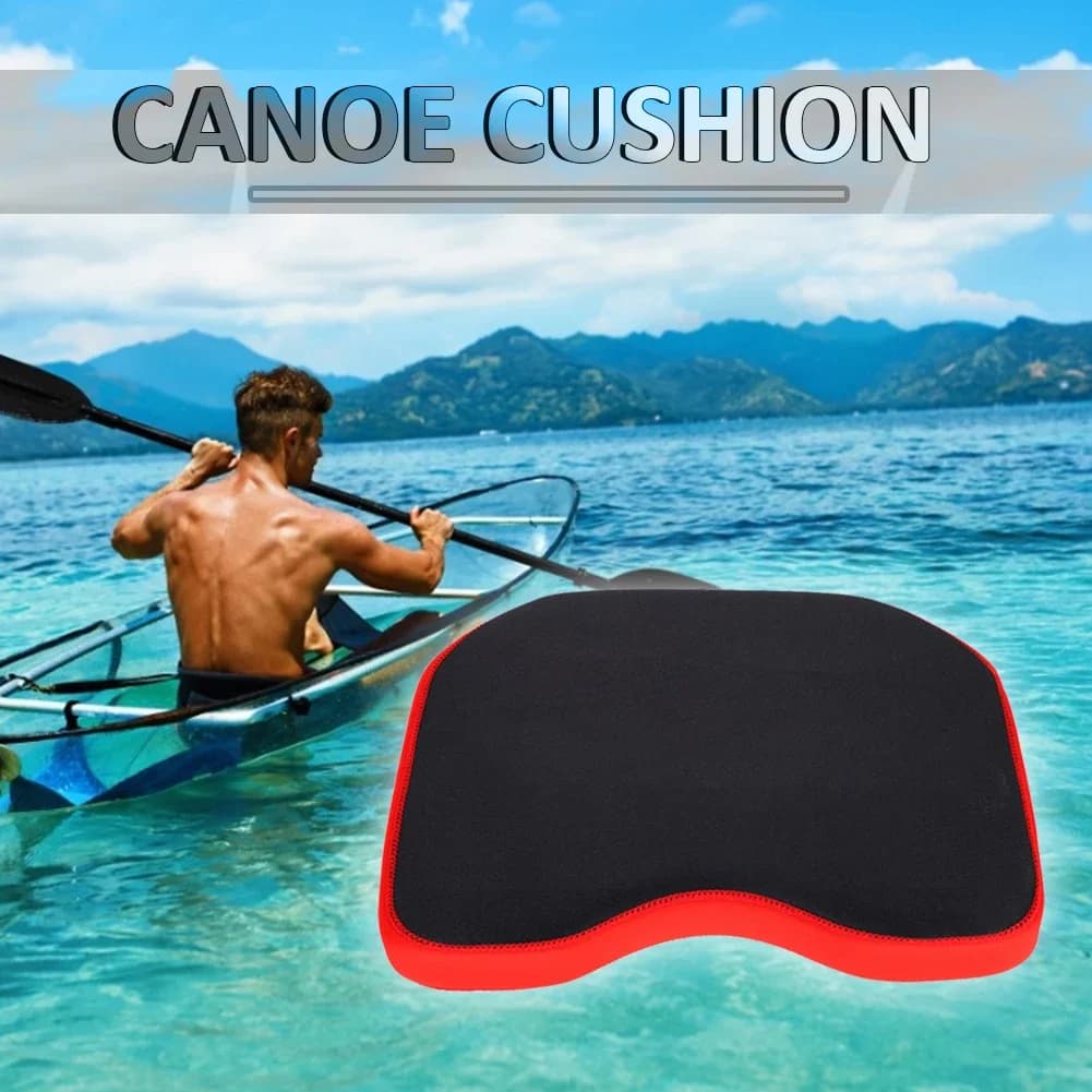 Cuscino per sedia da pesca Cuscino per sport acquatici Barca addensata per kayak Sedile per canoa Sedile imbottito morbido per barca da pesca a remi