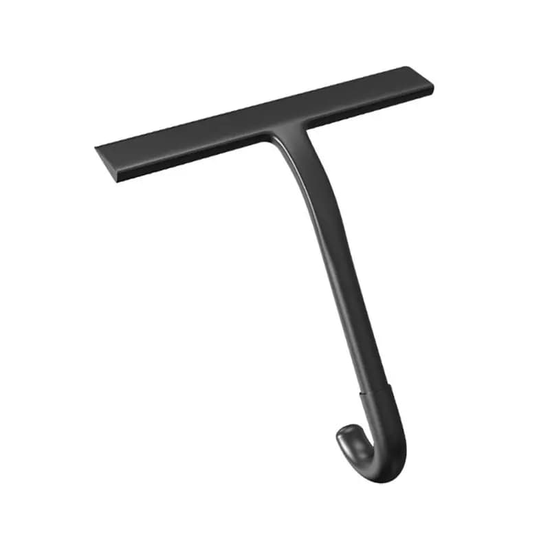 Tergivetro in silicone AWAH con lama senza aloni e gancio grande integrato, manico ergonomico per porte in vetro, specchi da bagno