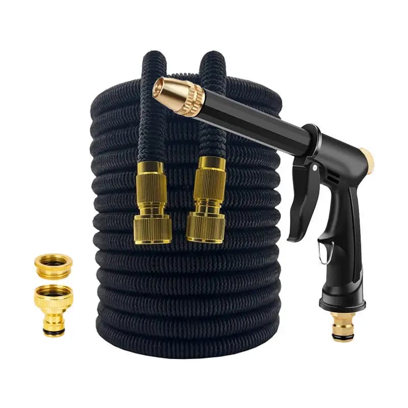 Tubo da Giardino Espandibile 25FT-100FT, Tubo Flessibile per Lavaggio Auto, Pistola ad Acqua, Spruzzatore da Giardino, Tubo per Irrigazione, Attrezzi per Irrigazione