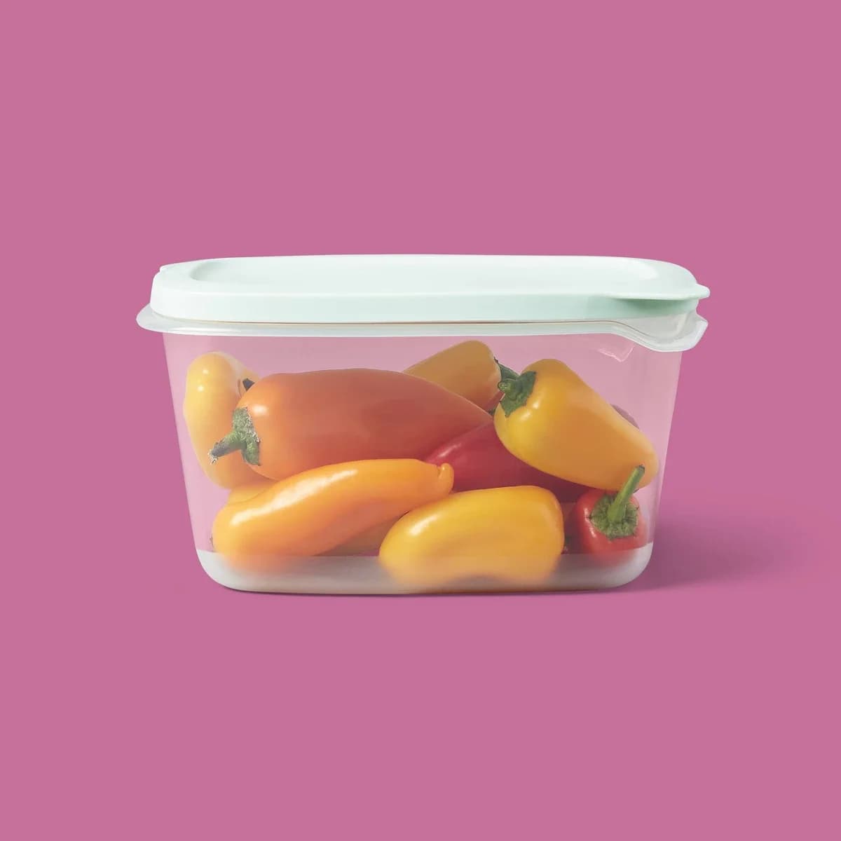 Store Rectangle Food Storage Containers - 48 fl oz/2ct : Stackable Design, BPA-Free