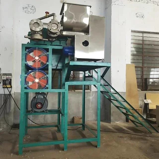 Macchina per noodle per pasta elettrica ad alta produzione per noodle di riso per la produzione di prodotti in grani