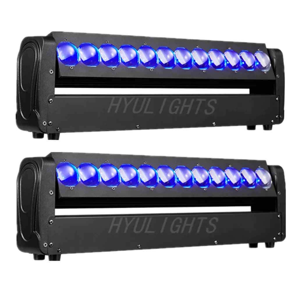 360 ° Rotazione infinita LED Testa mobile 2 lati Fascio Tenda e luce stroboscopica per feste dj luce da discoteca DMX luces dj