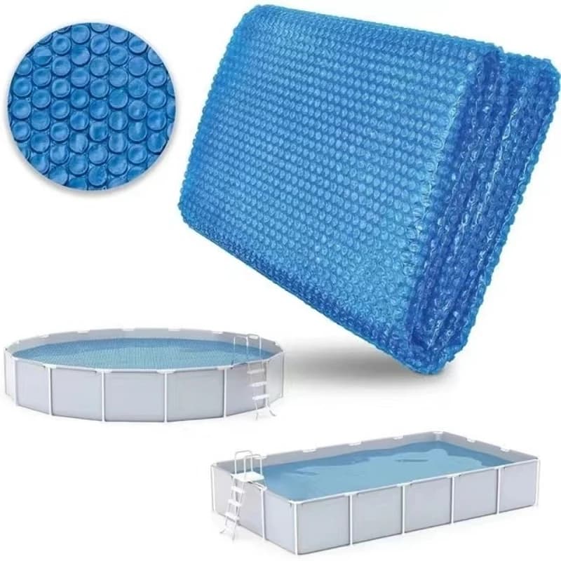 Copertura solare rotonda per piscina 3*2m rettangolare e 3.6m, isolamento termico, coperta antipolvere per piscina, accessori per piscina termica