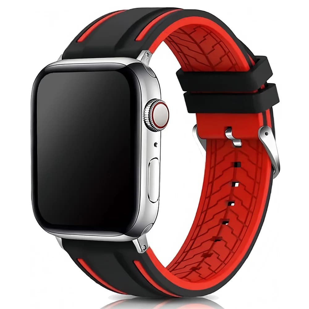 Strap for Apple Watch Band Ultra 2 49mm 38 40 44 41 45 42 46mm Sport Silicone Bracelet iWatch Series 10 9 8 7 6 5 4 3 2 1 SE