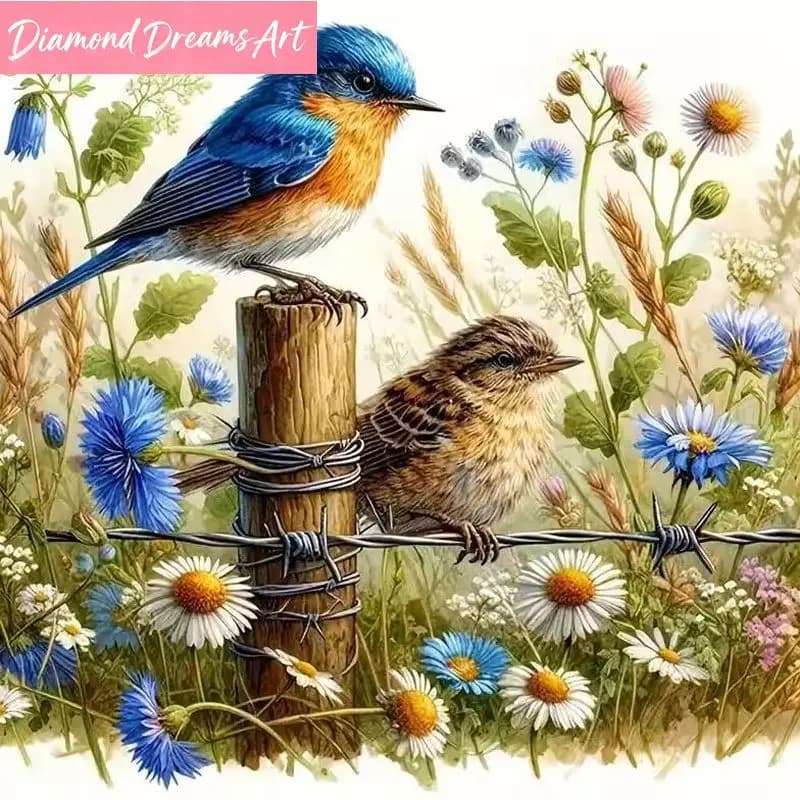 Pittura Diamantata 5D Fai da Te: Ricamo a Diamante Cartone Animato Uccello, Mosaico Animale con Strass - Offerta Speciale