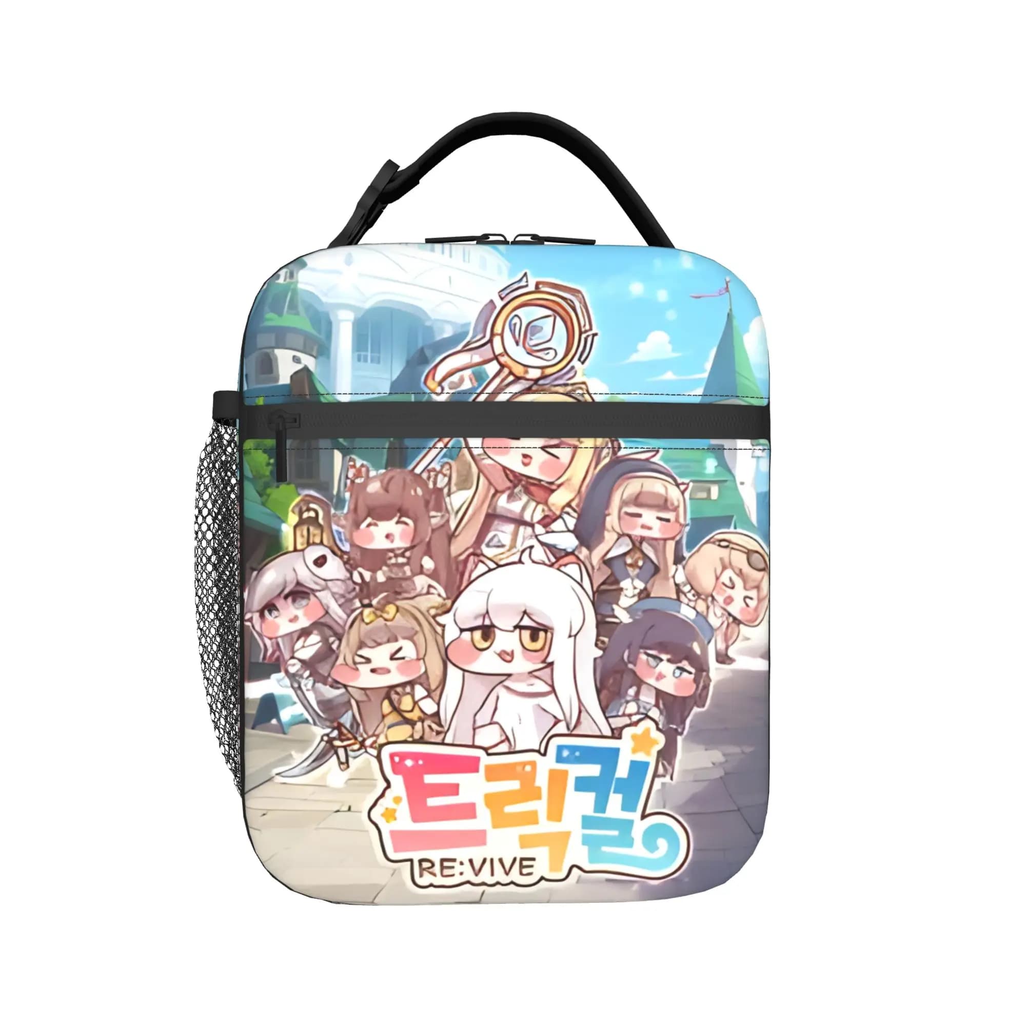 Contenitori per il pranzo isolati Trickcal C-Chibi Go Games Merch Lunch Container Contenitore termico multifunzione Bento Box per il lavoro