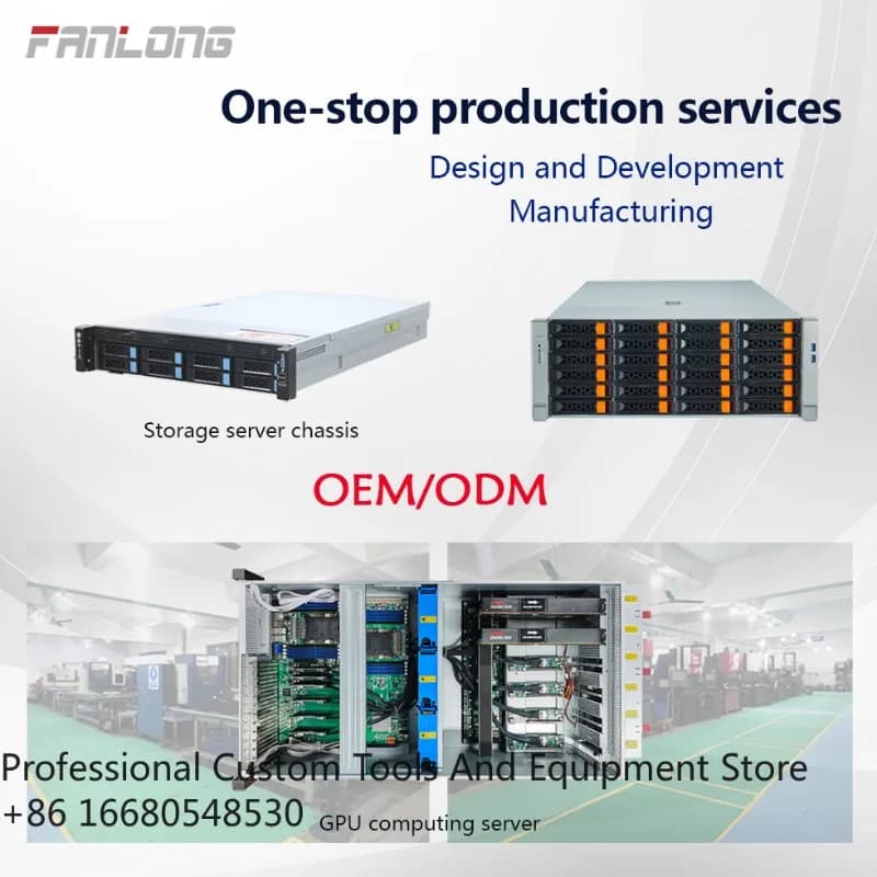Case NAS 3a12 Dischi con Supporto 360 Cold Row Desktop Rackmount per Server di Archiviazione Enterprise