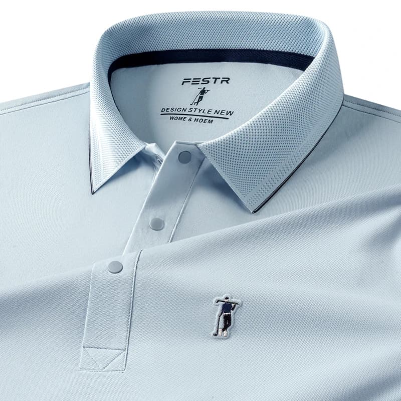 High end Brand short sleeve men polo shirt summer breathable new fashion exquisite embroidery golf casual comfort lapel T-shirt