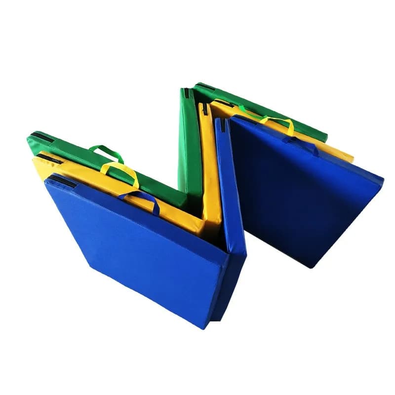 Fitness Foldable Gym Mat Yoga Mat thickened Yoga Mat for Fitness Dance Durable PVC