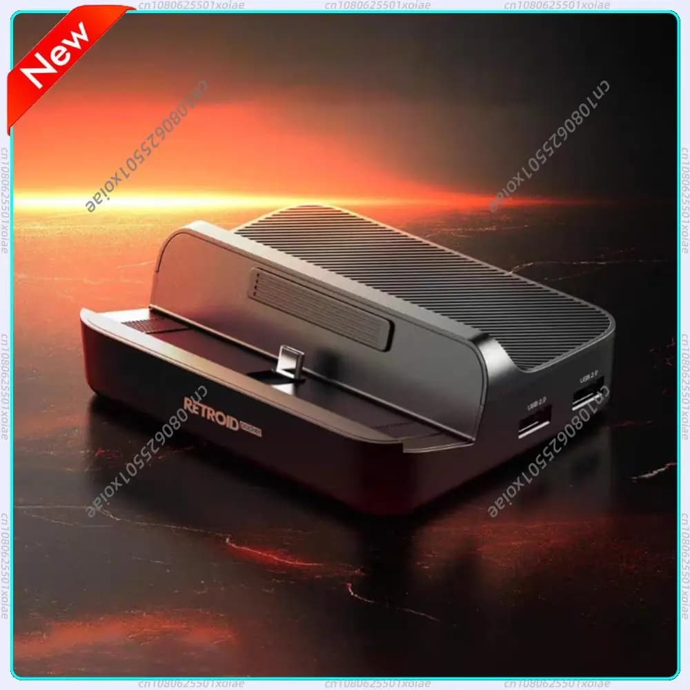 Docking Station Ufficiale 7-in-1 per Retroid Pocket 5, Compatibile con Retroid Pocket 4 Pro/Retroid Pocket mini RP Mini RP5, Base di Gioco