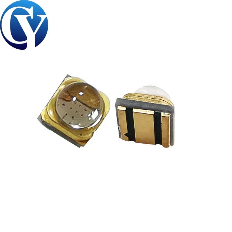 3W di alta qualità 3535 LED UV ad alta potenza 405nm Diodo ultravioletto per stampante che polimerizza 365nm 385nm 395nm Chip di vetro al quarzo