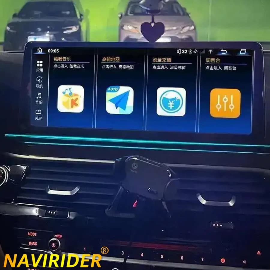 For Bmw 5 7 Series F10 F18 F11 F07 GT F01 F02 F03 F04 2009-2016 Player Display GPS Multimedia Screen 2400*960