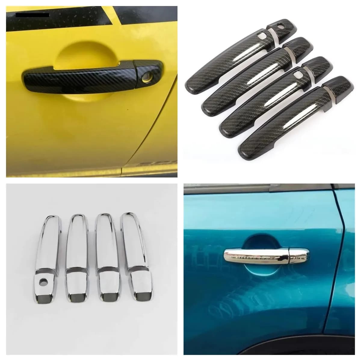 Per SUZUKI Vitara S-CROSS Scross SX4 2014 2015 2016 2017 2018 2019 2020 Auto Maniglia Della Porta Copertura Trim Car Styling Accessori