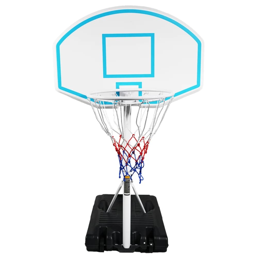 Basketball tank by the pool Portable basketball system for swimming pool Height adjustable 3.1 feet-4.7 feet 36" Board for indoor and outdoor use