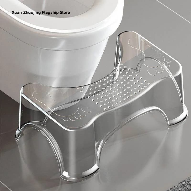 Thickened Toilet Stool Baby Footrest Children's Pedal Bathroom Stool Squatting Toilet Stool Bathroom Accessories