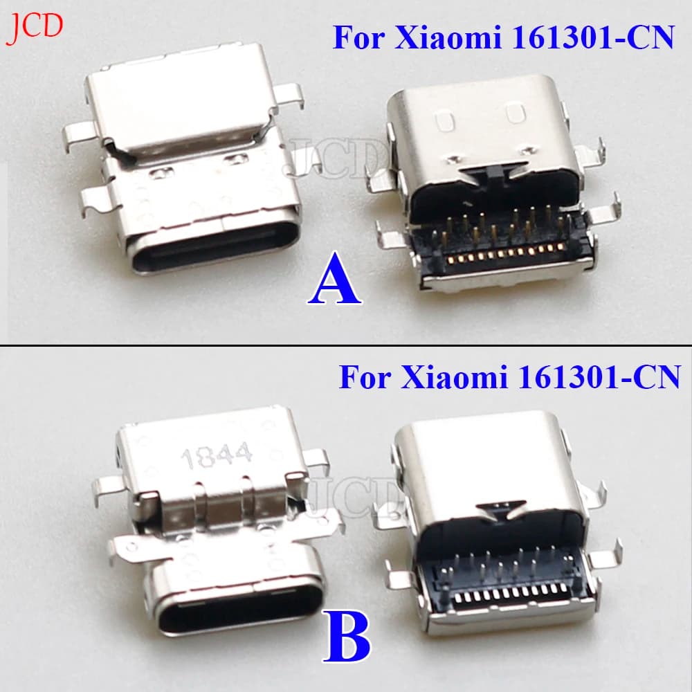 1PC per Xiaomi Computer Plug di coda interfaccia integrata di tipo C 161301-CN porta di ricarica per Laptop presa Jack USB connettore di tipo c 24p