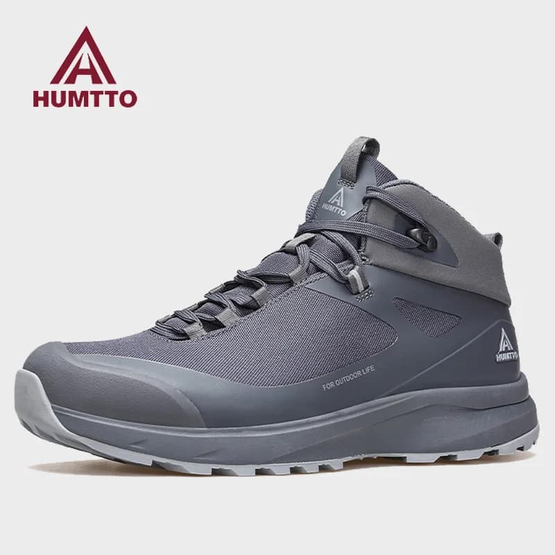 Humtto scarpe da alpinismo all'aperto scarponi da trekking da uomo scarpe da viaggio con caccia in pelliccia sneakers calde scarpe da trekking stivali da neve