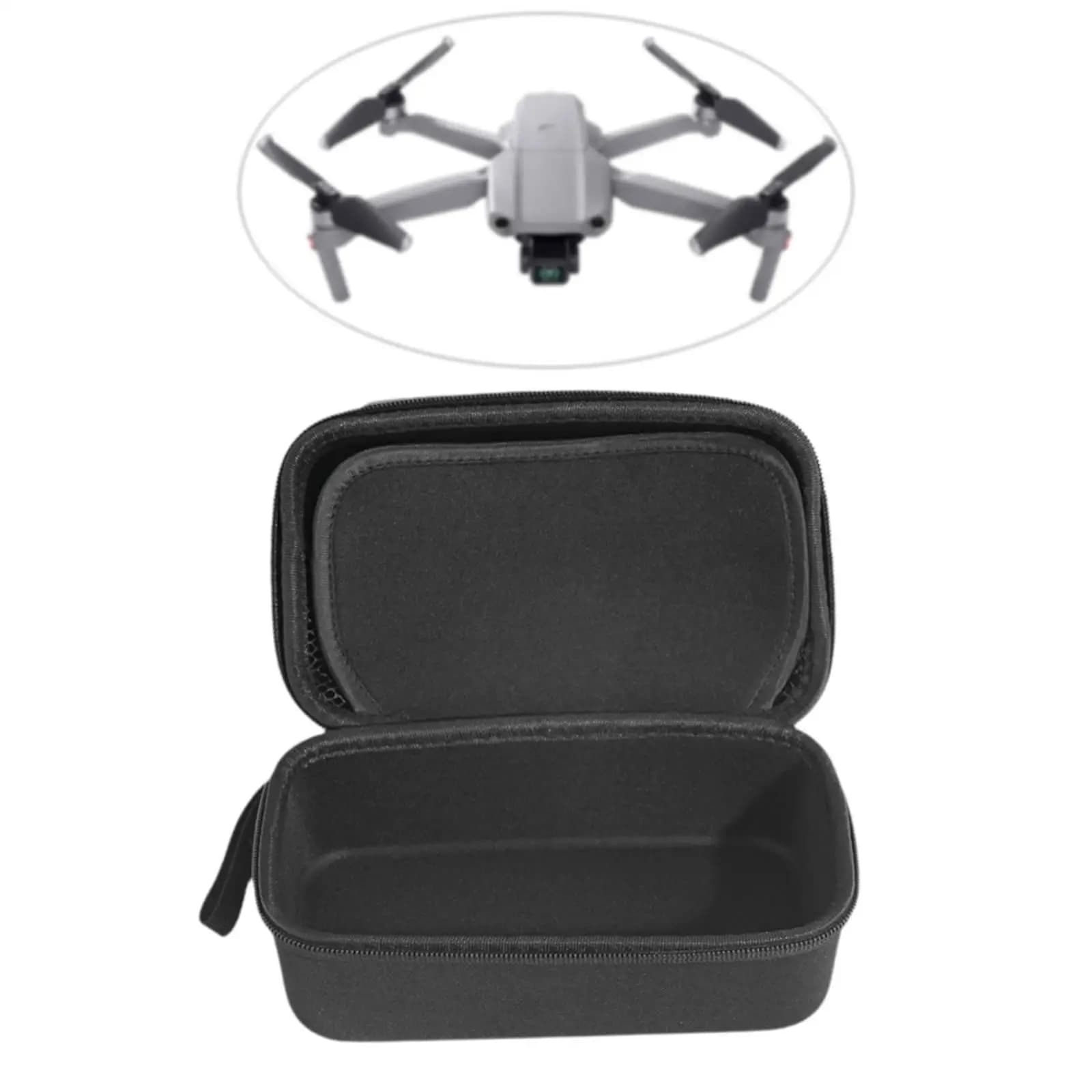 Drone Storage Bag Hard Shell for Travel Protective Accessories EVA Sturdy Universal Versatile Premium Black Portable Shockproof