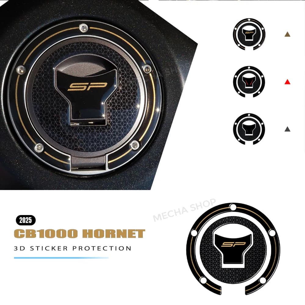 For CB1000 Hornet 2025 hornet CB1000 SP 2025 Fuel tank cover sticker Motorcycle Accessories 3D Epoxy Resin Sticker Protection Ki