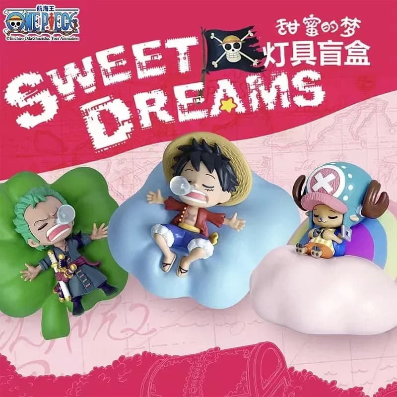 ONE PIECE Sweet Dream Night Light Series Unopened box Rufy Zorro Anime Peripheral model Display Action Figure Surprise gift