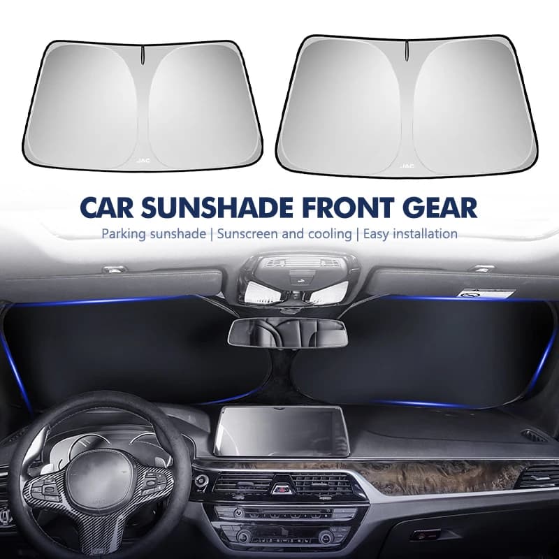 Car Sunshade Reflection Windshield Umbrella Summer Heat Insulation For JAC J3 J2 S5 A5 J5 J6 J4 Vapour S2 T8 Board Refine