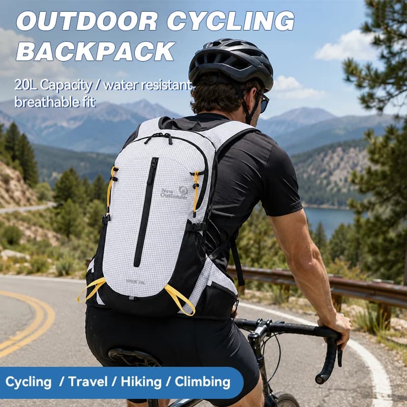 WESTTUNE 20L Cycling Backpack Lightweight Waterproof Hydration Backpack Breathable Outdoor Sport Bag for Climbing Travel Hiking