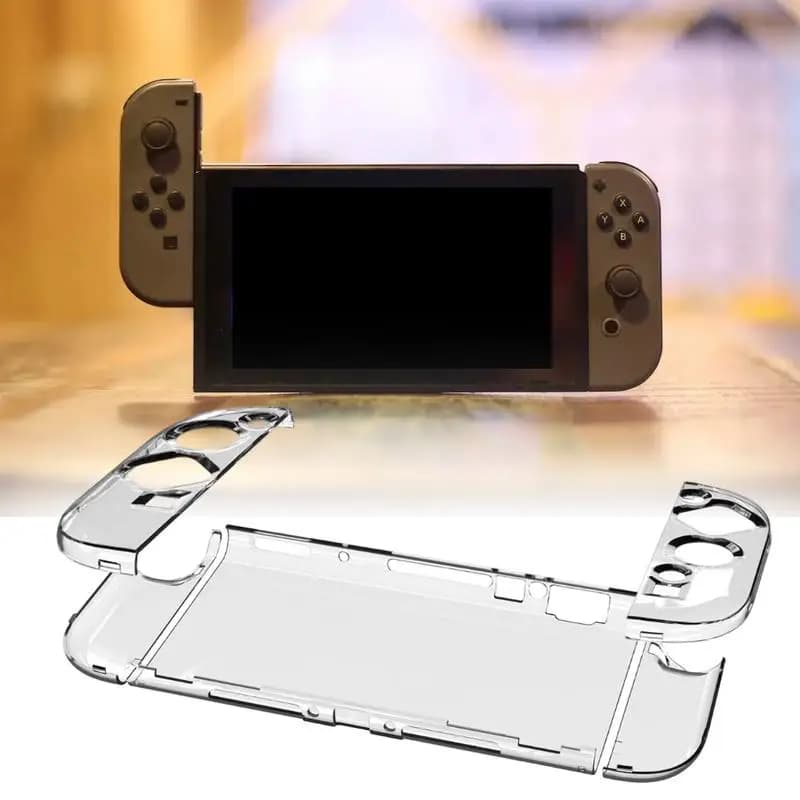 Custodia protettiva trasparente in TPU per NintendoSwitch 2 Custodia protettiva per PC Console di gioco Accessori per giochi Soft Shell
