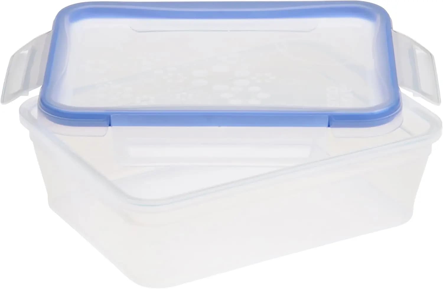 Contenitore Rotondo per Alimenti da 8,5 Tazze con Coperchio, Plastica Senza BPA, Adatto per Microonde e Lavastoviglie, per Preparazione Pasti