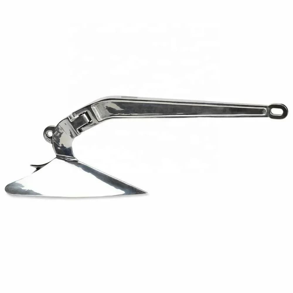 Ancoraggio per barca stile Delta 22 libbre 10 kg Acciaio inossidabile 316 28-42 piedi Aratro sganciato