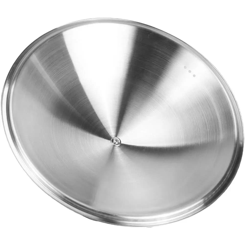 Coperchio per Pentola in Acciaio Inossidabile Spesso, Coperchio Universale Rinforzato in Metallo Resistente al Calore per Padelle e Pentole, Utensili da Cucina