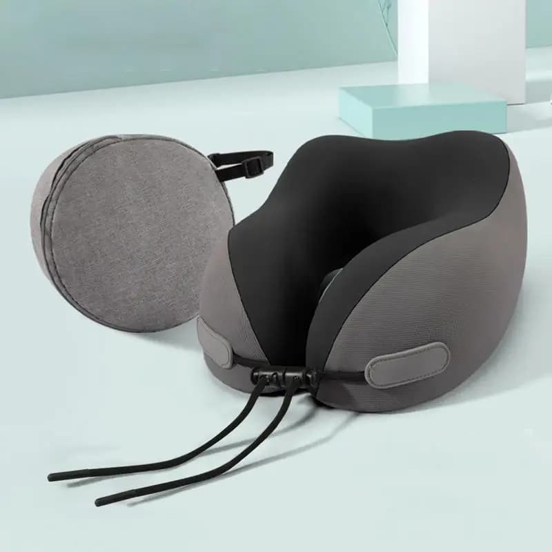 Pillow for neck with headrest in memory foam U-shaped air cushion with case Soft travel cushion for neck head support