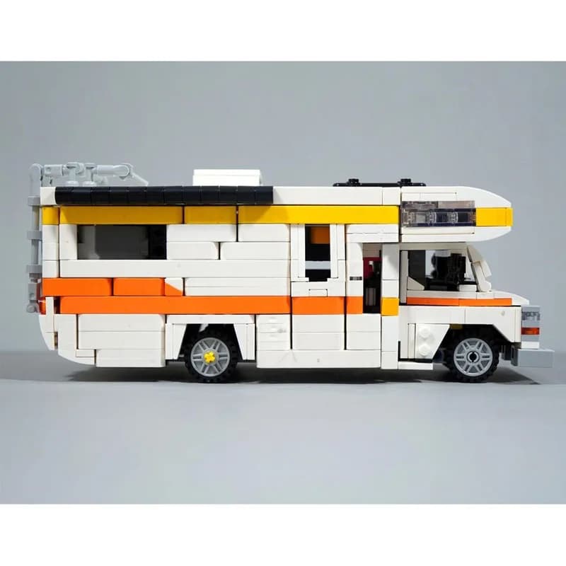 MOC-204460 Modello di blocchi di costruzione Camper Van, 816 pezzi, giocattolo regalo per adulti e bambini per compleanno, Natale Capodanno