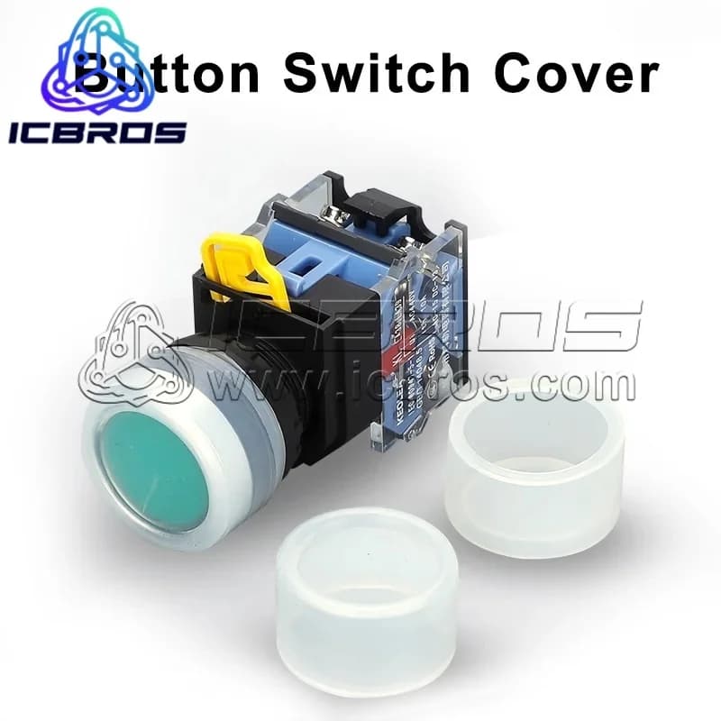 Interruttore a pulsante sigillatura copertura antipolvere materiale in Silicone tappo impermeabile per luce di segnalazione 22/25mm