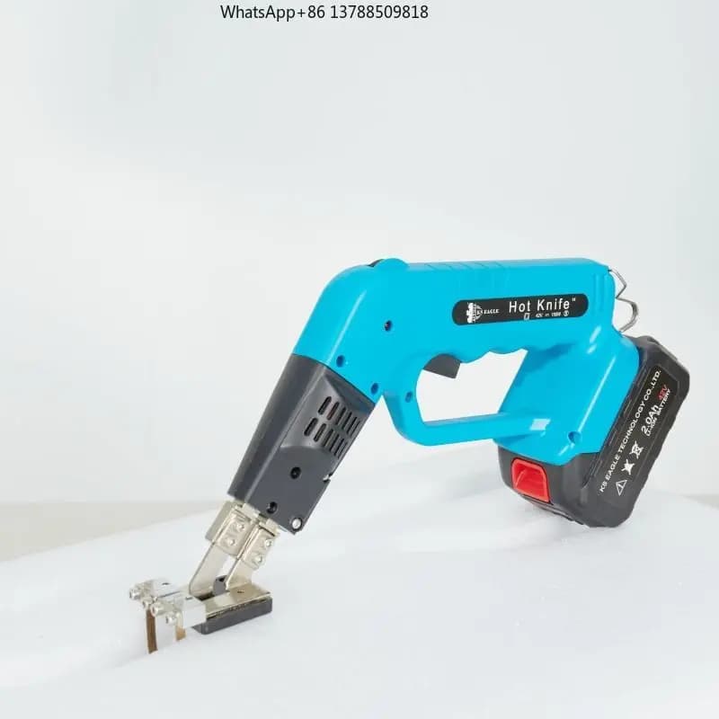 Taglierina Industriale a Batteria al Litio da 150W, Raffreddata ad Aria, per Taglio di Pannelli EPS/XPS/KT, Utensile Manuale Fai-da-Te per Schiuma di Polistirolo